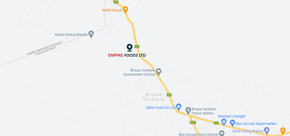 Empire Foods Ltd Location